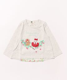 いちごmimi長袖Ｔシャツ(80～140)