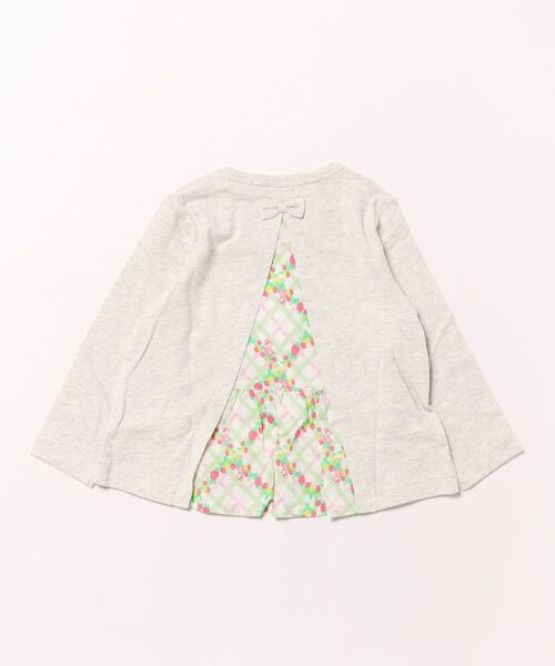 KP（ケーピー）の「いちごmimi長袖Ｔシャツ(80～140)（Tシャツ/カットソー・キッズ・オートミール/ピンク・80ｃｍ/90cm/100cm/110cm/120cm/130cm/140cm）」の4枚目の写真