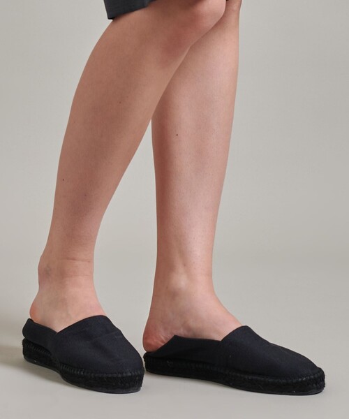 LOEFF（ロエフ）の「【別注】＜LA MANUAL ALPARGATERA＞アンクルリボン エスパドリーユ（スリッポン・レディース・ブラック・40/38/39/37）」の7枚目の写真