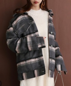 2023AWヴィヴィアンウエストウッドハリケーンコートMESSY TARTAN セール】Messy Tartanｼﾞｬｶﾞｰﾄﾞﾊﾘｹｰﾝｺｰﾄ（ダウンジャケット