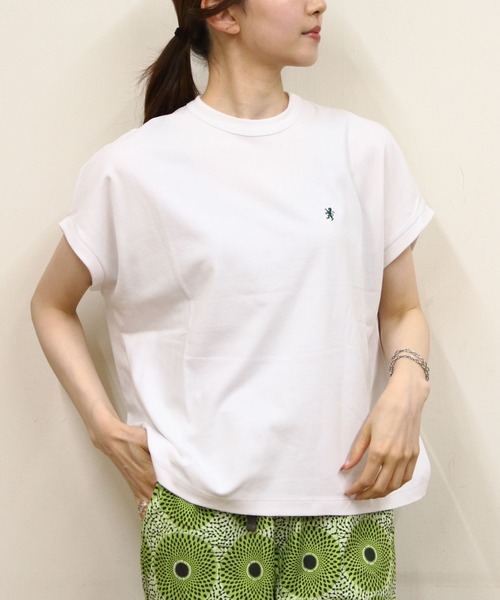 セール】GYMPHLEX/ジムフレックス クルーネックスリーブレスプル