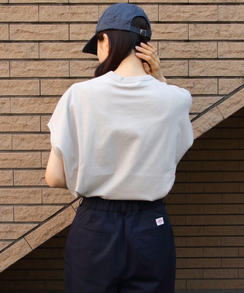 トップス Gymphlex CREW NECK SLEEVELESS P.O. ジムフレックス Gymphlex CREW NECK SLEEVELESS P.O. GREIGE