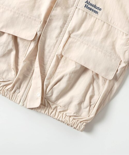 セール】【ジュニア対応】パイピングライトアウター（ナイロン