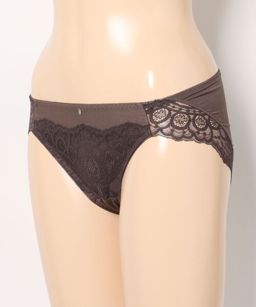 AMOSTYLE BY Triumph（アモスタイルバイトリンプ）の「オーロラドリーム レギュラーショーツ AMST1498 Hikini JX（ショーツ・レディース・ピンク/ブルー/ブラウン・M/L）」の9枚目の写真