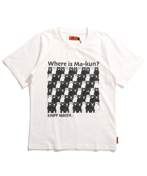 KRIFF MAYER（クリフメイヤー）の「【綿100％】楽LUCK-T(マー君を探せ)（Tシャツ/カットソー・キッズ・ライトグリーン/オレンジ/ネイビー/オフホワイト・120/130/140/150/160/170）」の19枚目の写真