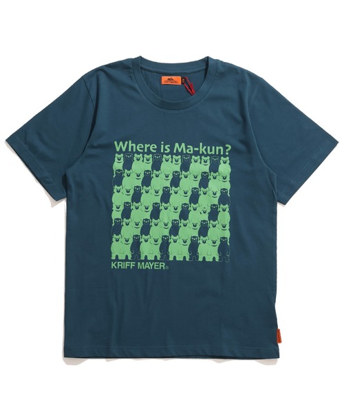 KRIFF MAYER（クリフメイヤー）の「【綿100％】楽LUCK-T(マー君を探せ)（Tシャツ/カットソー・キッズ・ライトグリーン/オレンジ/ネイビー/オフホワイト・120/130/140/150/160/170）」の22枚目の写真