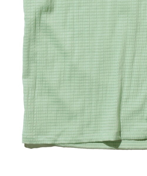 BEAMS PLUS(ビームスプラス)の「メッシュ オープンカラー シャツ(シャツ/ブラウス・メンズ・ミント/ブラック・M/XL/L/S)」の13枚目の写真
