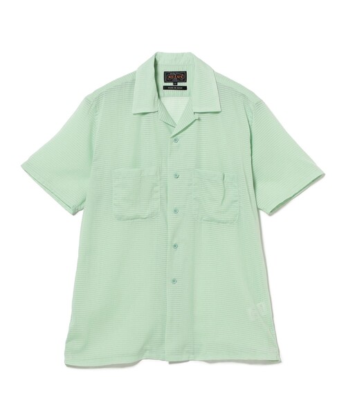 BEAMSプラス オープンカラーシャツ 新品 BEAMS PLUS（ビームス プラス）【8/14再値下げ】Open Color Mesh