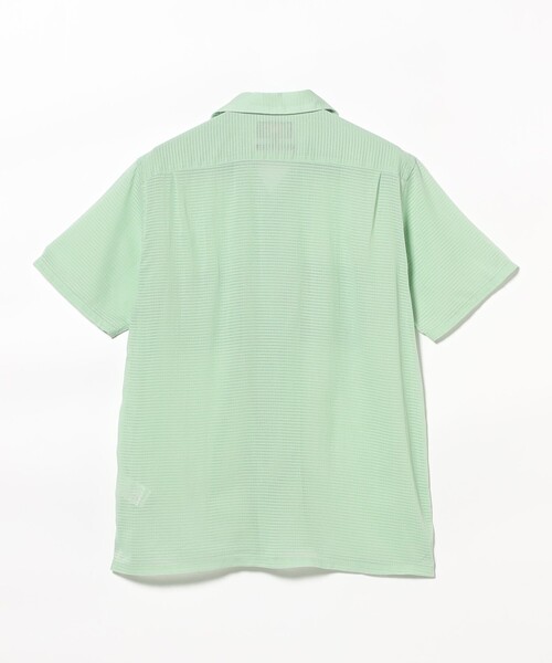 BEAMS PLUS(ビームスプラス)の「メッシュ オープンカラー シャツ(シャツ/ブラウス・メンズ・ミント/ブラック・M/XL/L/S)」の22枚目の写真