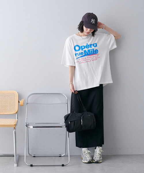 DISCOAT(ディスコート)の「【ユニセックス】ヴィンテージグラフィックTシャツ(Tシャツ/カットソー・レディース・ライトベージュ/チャコールグレー/オフホワイト・FREE)」の10枚目の写真