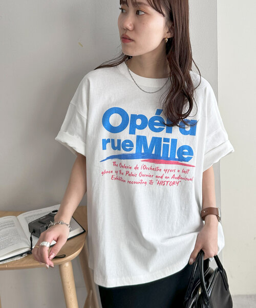 DISCOAT(ディスコート)の「【ユニセックス】ヴィンテージグラフィックTシャツ(Tシャツ/カットソー・レディース・ライトベージュ/チャコールグレー/オフホワイト・FREE)」の13枚目の写真