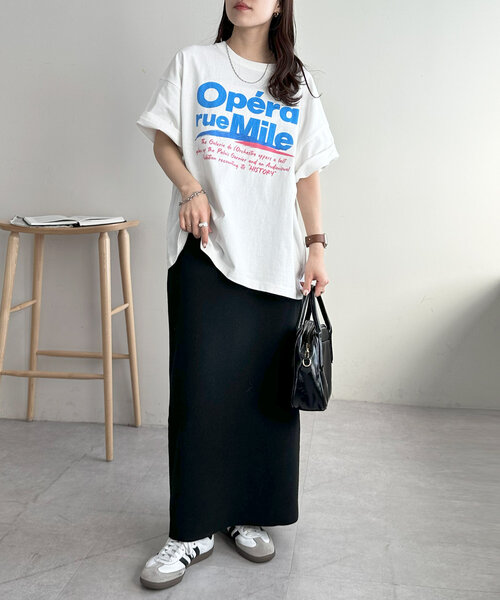 DISCOAT(ディスコート)の「【ユニセックス】ヴィンテージグラフィックTシャツ(Tシャツ/カットソー・レディース・ライトベージュ/チャコールグレー/オフホワイト・FREE)」の14枚目の写真
