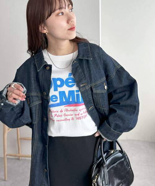 DISCOAT(ディスコート)の「【ユニセックス】ヴィンテージグラフィックTシャツ(Tシャツ/カットソー・レディース・ライトベージュ/チャコールグレー/オフホワイト・FREE)」の16枚目の写真