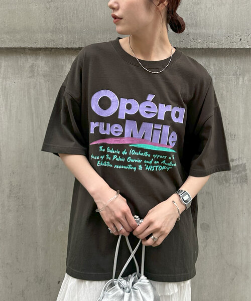 DISCOAT(ディスコート)の「【ユニセックス】ヴィンテージグラフィックTシャツ(Tシャツ/カットソー・レディース・ライトベージュ/チャコールグレー/オフホワイト・FREE)」の20枚目の写真