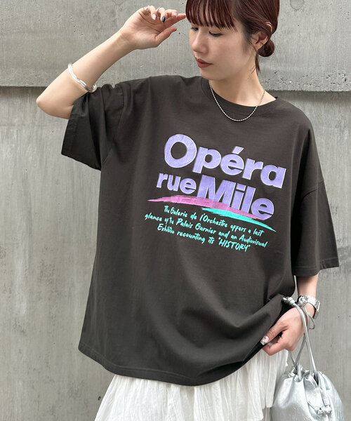 DISCOAT(ディスコート)の「【ユニセックス】ヴィンテージグラフィックTシャツ(Tシャツ/カットソー・レディース・ライトベージュ/チャコールグレー/オフホワイト・FREE)」の21枚目の写真