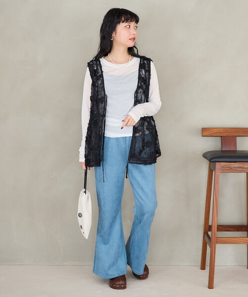超激レア 70s~80s スエードベルボトム フレア 70's Levi's 684 BigBell Flare Pants W33 L33 70年代 リーバイス