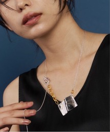 loni | Ground Plate Necklace(ネックレス)