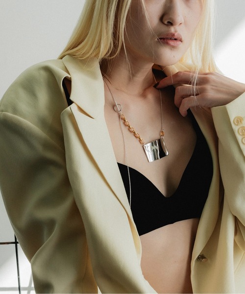 loni(ロニ)の「Ground Plate Necklace(ネックレス・レディース・その他/シルバー・FREE)」の9枚目の写真