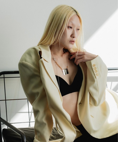 loni(ロニ)の「Ground Plate Necklace(ネックレス・レディース・その他/シルバー・FREE)」の10枚目の写真