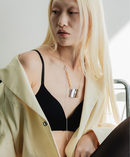 loni(ロニ)の「Ground Plate Necklace(ネックレス・レディース・その他/シルバー・FREE)」の11枚目の写真