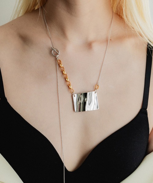 Ground Plate Necklace（ネックレス）｜loni（ロニ）の