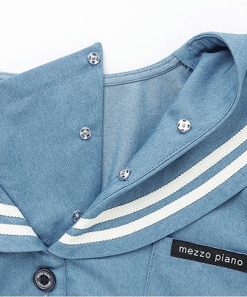 mezzo piano junior セーラーカットソーワンピース150cm mezzo piano junior セーラーカットソーワンピース150cm mezzo piano