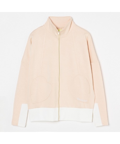 セール】【VIVA HEART/GOLF】ハートポケットリブ アウター（ブルゾン