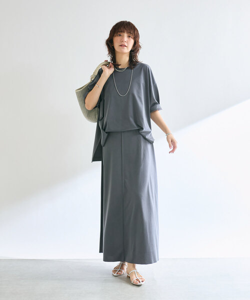 RIVE DROITE（リヴドロワ）の「【コーデのポイントに】ポインテッドラインミュール（サンダル・レディース・ホワイト/ブラック/ブラック系その他2/レッド・38/37）」の16枚目の写真