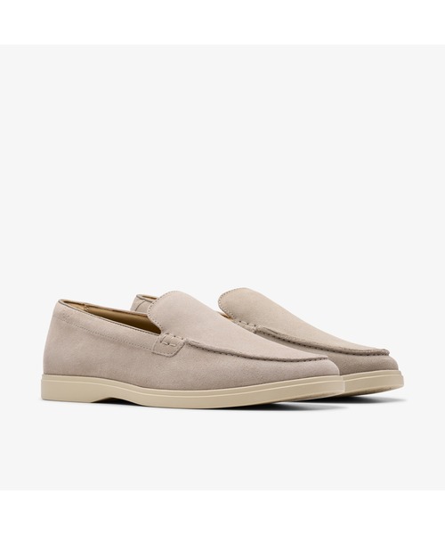 Clarks（クラークス）の「Torford Easy / トーフォードイージー（グレースエード）（ローファー・メンズ・グレー・UK6/UK6.5/UK7/UK7.5/UK8/UK8.5/UK9/UK9.5/UK10）」の6枚目の写真