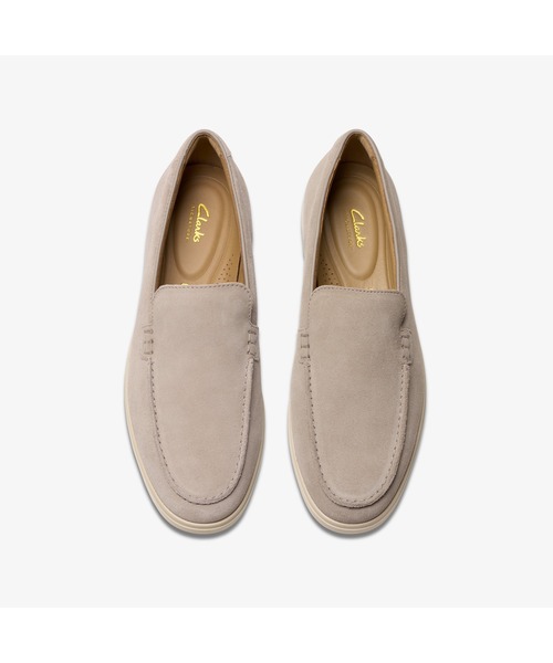 Clarks（クラークス）の「Torford Easy / トーフォードイージー（グレースエード）（ローファー・メンズ・グレー・UK6/UK6.5/UK7/UK7.5/UK8/UK8.5/UK9/UK9.5/UK10）」の8枚目の写真
