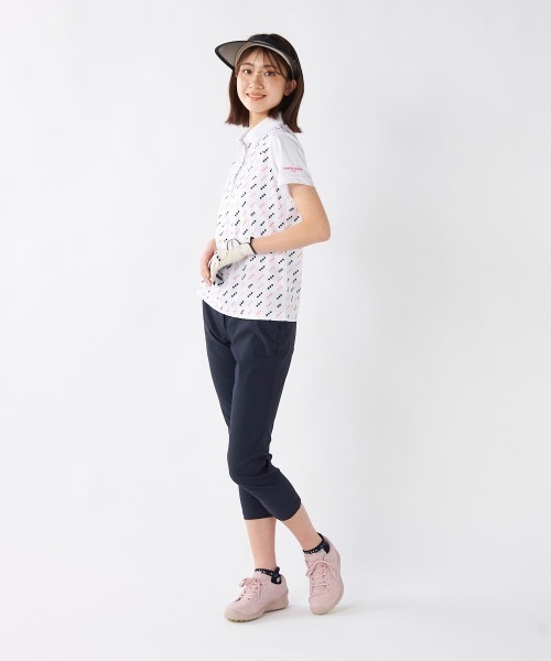 marie claire(マリ・クレール)の「【marie claire/マリ.クレール】レディース9分丈ストレッチパンツ ゴルフ(その他パンツ・レディース・ネイビー/ホワイト・MEDIUM/LARGE/X-LARGE/XX-LARGE/SMALL)」の4枚目の写真
