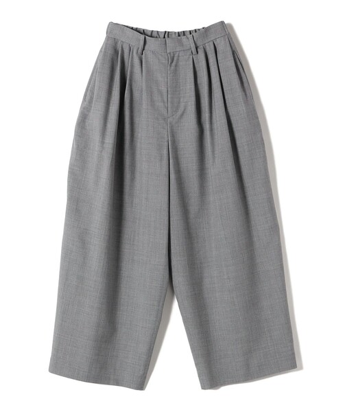 セール】〈手洗い可能〉コットン ナイロン タック パンツ