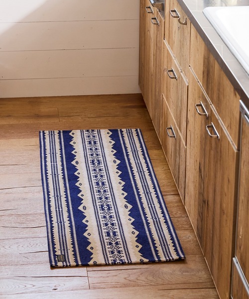 PENDLETON(ペンドルトン)の「PENDLETON/ペンドルトン キッチンミドルサイズマット MC002(ラグ/マット・レディース・ネイビー/ベージュ・FREE)」の7枚目の写真