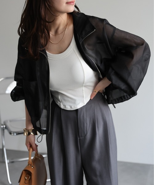 model：156cm 着用サイズ：FREE