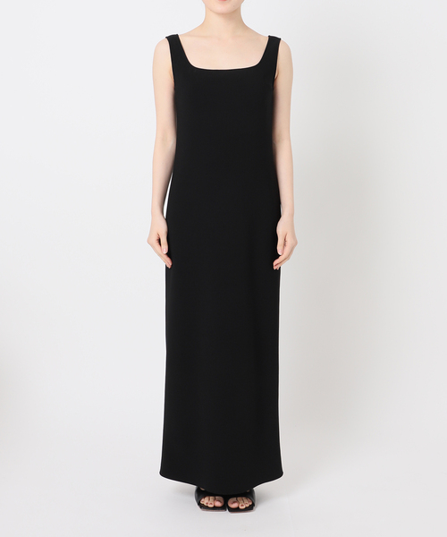 洗える】ニットライクジョーゼット2wayワンピース（ワンピース