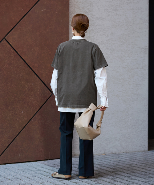 FRAMeWORK（フレームワーク）の「≪追加≫GOOD ROCK SPEED motorcycle TEE（Tシャツ/カットソー・レディース・スミクロ・FREE）」の6枚目の写真