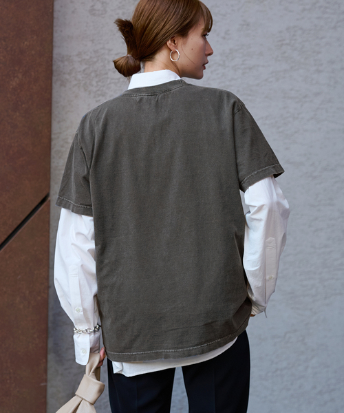 FRAMeWORK（フレームワーク）の「≪追加≫GOOD ROCK SPEED motorcycle TEE（Tシャツ/カットソー・レディース・スミクロ・FREE）」の2枚目の写真