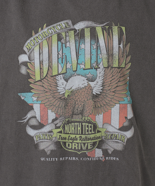 FRAMeWORK（フレームワーク）の「≪追加≫GOOD ROCK SPEED motorcycle TEE（Tシャツ/カットソー・レディース・スミクロ・FREE）」の11枚目の写真