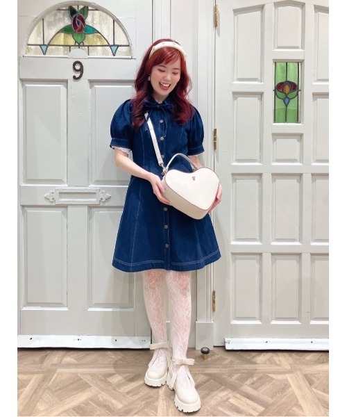 新品・タグ付き！ Histoire パフスリーブ デニム