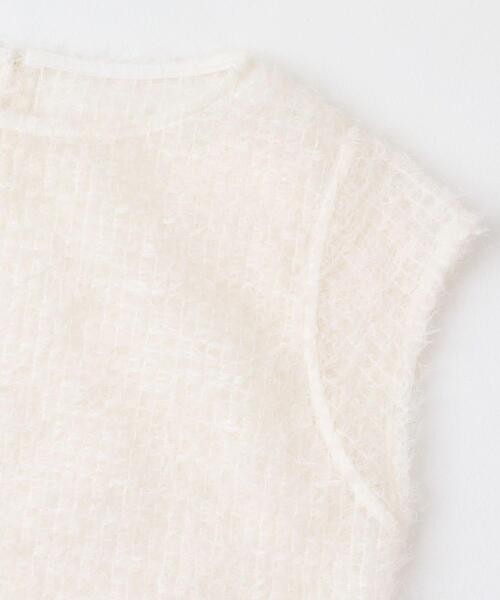 URBAN RESEARCH ROSSO WOMEN（アーバンリサーチ　ロッソ）の「フェザーチュールプルオーバー（その他トップス・レディース・ベージュ系その他/オフホワイト・FREE）」の7枚目の写真