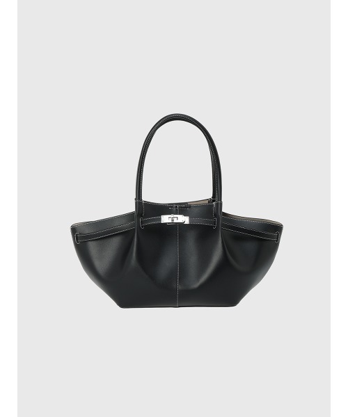 EIMY ISTOIRE（エイミーイストワール）の「ベルテッドトートバッグ（ハンドバッグ・レディース・アイボリー/イエロー/ブラック/キャメル・F）」の12枚目の写真