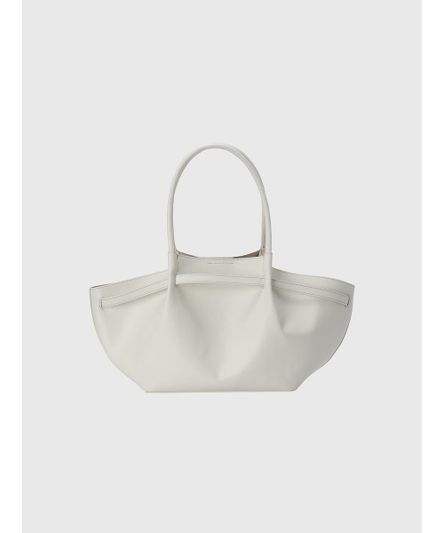 EIMY ISTOIRE（エイミーイストワール）の「ベルテッドトートバッグ（ハンドバッグ・レディース・アイボリー/イエロー/ブラック/キャメル・F）」の8枚目の写真