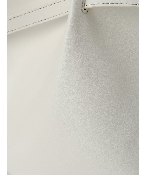 EIMY ISTOIRE（エイミーイストワール）の「ベルテッドトートバッグ（ハンドバッグ・レディース・アイボリー/イエロー/ブラック/キャメル・F）」の5枚目の写真