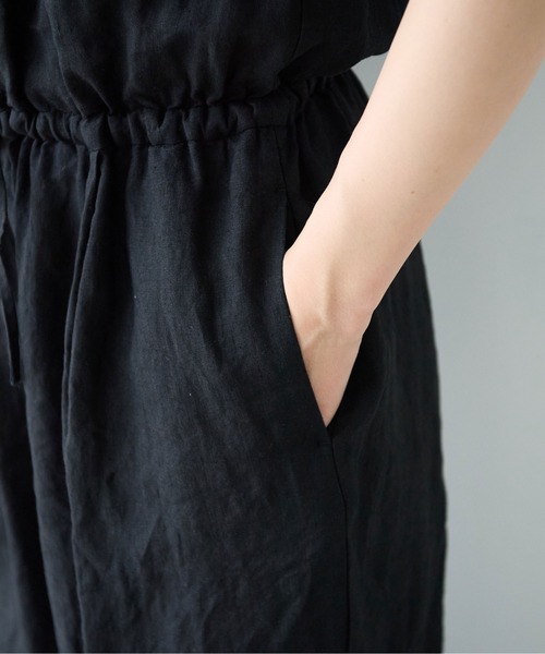 △リネン オールインワン（その他パンツ）｜yuni（ユニ ）の