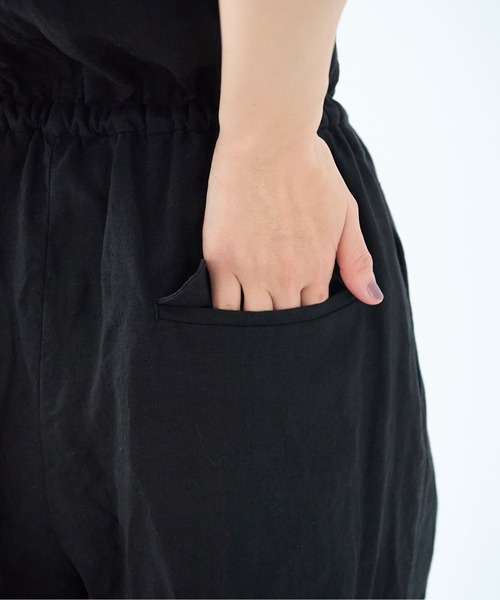 yuni リネン オールインワン △リネン オールインワン（その他パンツ）｜yuni（ユニ ）の