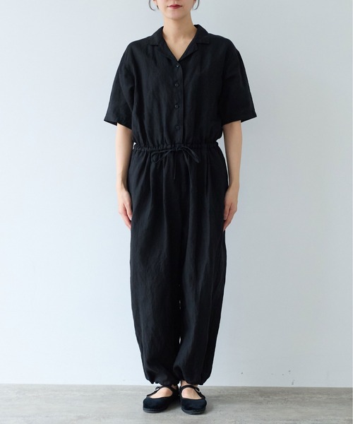 △リネン オールインワン（その他パンツ）｜yuni（ユニ ）の
