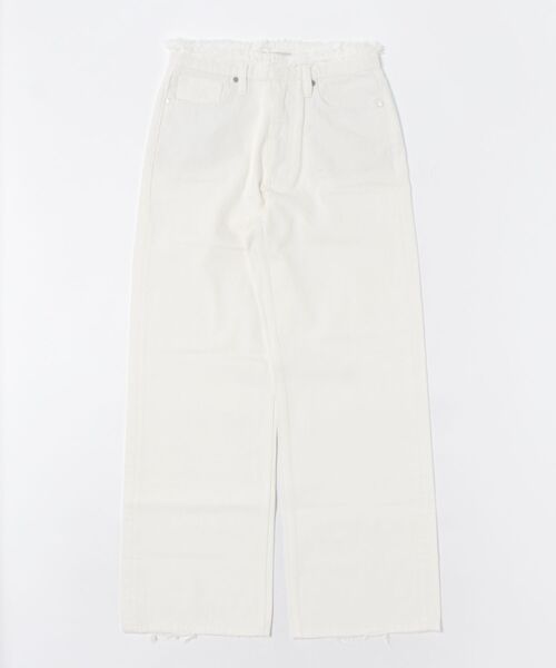 ALLSAINTS(オールセインツ)の「BLAKE WIDE LEG DENIM JEANS | BLAKE ワイド レッグ デニム ジーンズ(デニムパンツ・レディース・ホワイト・24/25/26/27)」の10枚目の写真