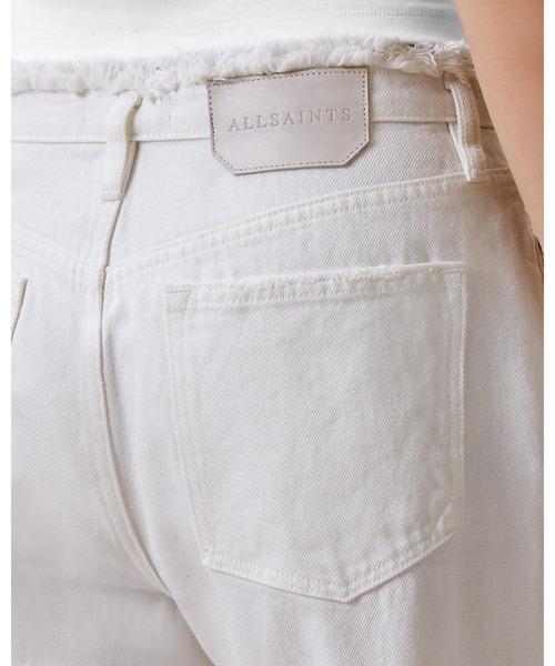 ALLSAINTS(オールセインツ)の「BLAKE WIDE LEG DENIM JEANS | BLAKE ワイド レッグ デニム ジーンズ(デニムパンツ・レディース・ホワイト・24/25/26/27)」の6枚目の写真