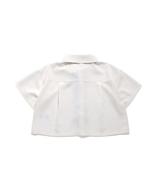 JENNI love（ジェニィラブ）の「チェーンネクタイ付き半そでブラウス（シャツ/ブラウス・キッズ・サックスブルー/オフホワイト/ピンク・130cm/140cm/150cm/160cm）」の19枚目の写真