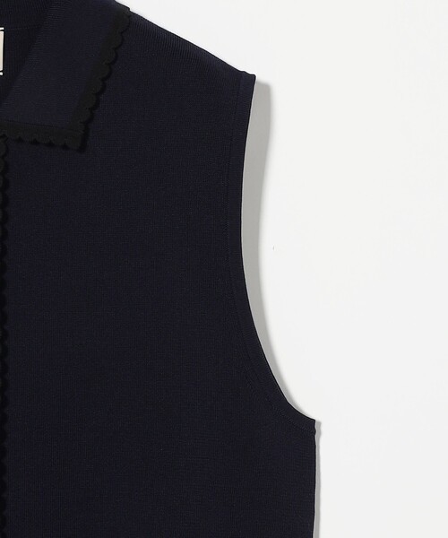 UNITED ARROWS（ユナイテッドアローズ）の「スカラップ レース ニット